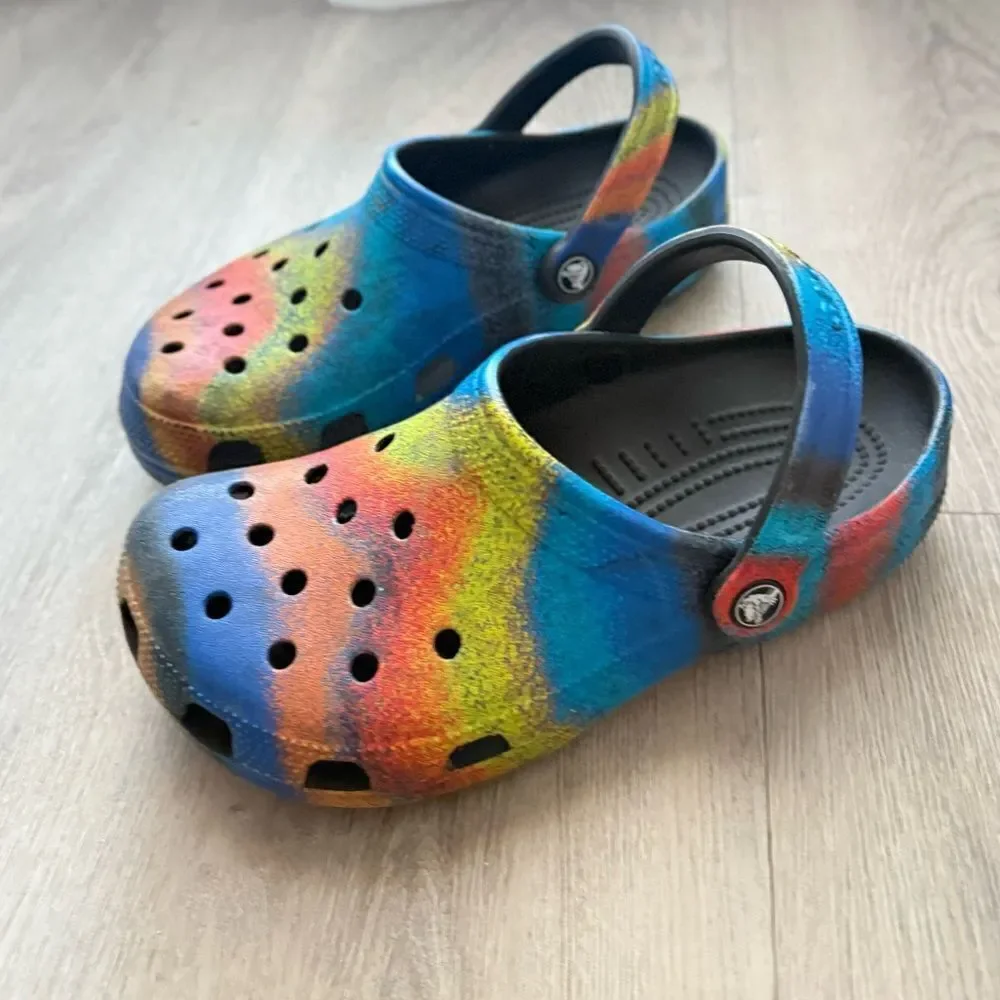 Colorful Kids Clogs size 5